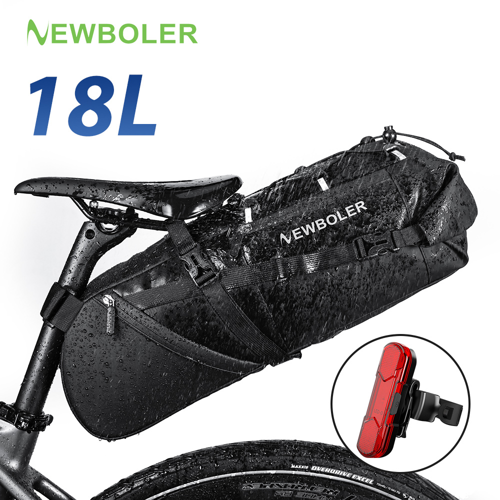 Mountain Biking Waist Pack - NEWBOLER 18L Wodoodporna Torba Rowerowa na