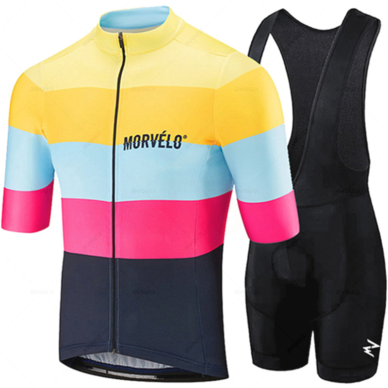 Mountain Biking Clothes - 2022 Team Morvelo koszulka rowerowa 19D