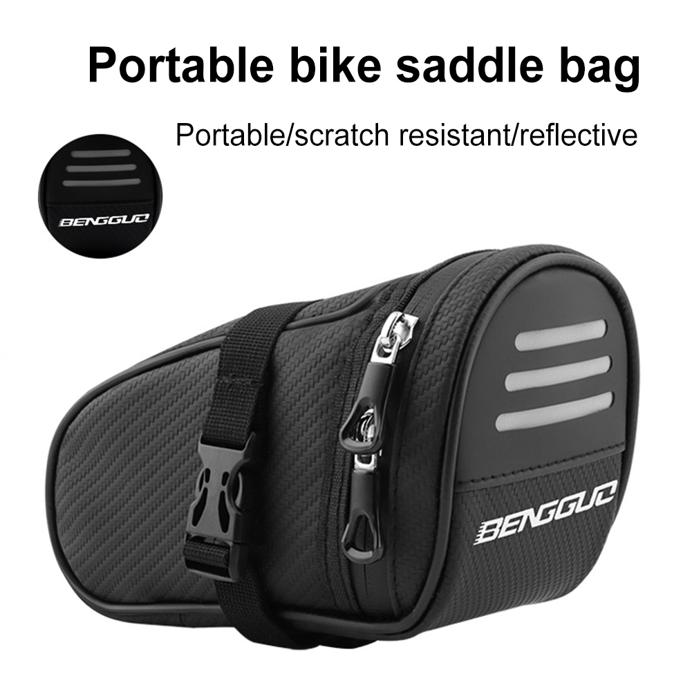 Mountain Biking Waist Pack - Torba rowerowa podsiodłowa 1L Wodoodporna ultralekka