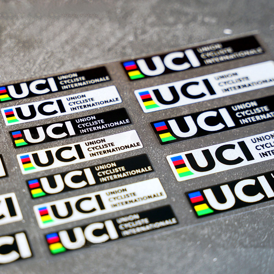 1 zestaw naklejek winylowych U – Mountain Biking Uci recenzja i cena