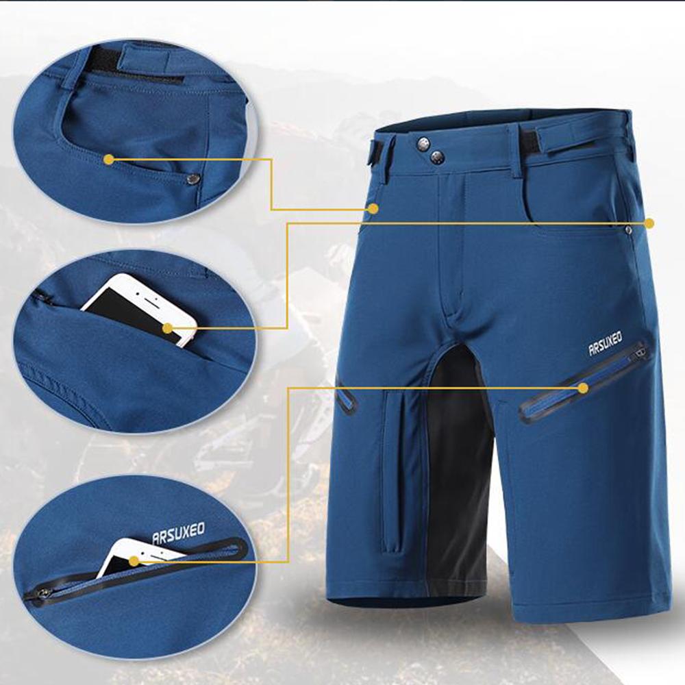 ARSUXEO Męskie spodenki rowero – Mountain Biking Body Armour recenzja i cena
