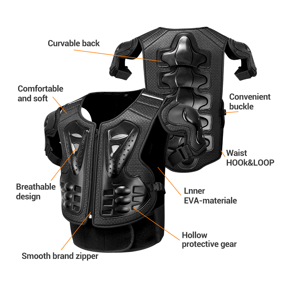 Zbroja motocyklowa Męska kurtk – Mountain Biking Body Armour recenzja i cena